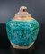 Vase en Céramique Peinte, Vernie et Dorée, Chine 3