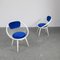 Circle Armchairs by Yngve Ekstrom, 1970s, Set of 2 8