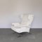 Large Vintage Lounge Chair in Fabric and Metal, 1960s 13