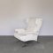 Large Vintage Lounge Chair in Fabric and Metal, 1960s, Image 13