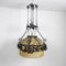 Large Metal Ceiling Lamp, 1940s, Image 10