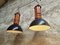 French Industrial Enamel Hanging Lamps, Set of 2, Image 4