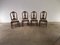 20th Century Swedish Gustavian Axet Dining Chairs, 1950s, Set of 4 8