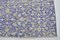 Modern Royal Blue Oushak Floral Area Rug, Image 5