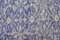 Tapis moderne à fleurs oushak bleu royal 3