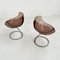Sphere Dining Chairs attributed to Boris Tabacoff for Mobilier Moderne, 1970s, Set of 2, Image 15