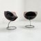 Sphere Dining Chairs attributed to Boris Tabacoff for Mobilier Moderne, 1970s, Set of 2 7