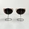 Sphere Dining Chairs attributed to Boris Tabacoff for Mobilier Moderne, 1970s, Set of 2 4