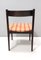 Italienische Vintage Stühle aus Nussholz von Gianfranco Frattini für Cassina, 1960er, 6er Set 11