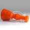 Italian Orange Glass Vase from Empoli, 1960s, Image 3