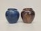 Jarrones de cerámica Fulper estadounidenses, años 20. Juego de 2, Imagen 1