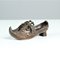 Bandeja para joyas antigua de bronce con forma de zapato, Francia, finales del siglo XIX, Imagen 1
