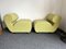 Mid-Century Modern Italian Slipper Chairs, 1970s, Set of 2, Image 4