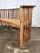 French Bench with Rattan Webbing 9