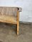 French Bench with Rattan Webbing, Image 7