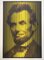 Yvaral, Abraham Lincoln, Screenprint 1