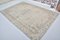 Vintage Modern Tan Color Handmade Turkey Rug 3