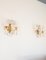 French Wall Lights with Crystals, 1930s, Set of 2 3