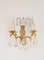 French Wall Lights with Crystals, 1930s, Set of 2, Image 7