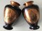 Vase en Fer à Cheval Peint en Cuivre de Ab, Set de 2 2