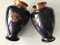 Copper Painted Vase in a Horseshoe from Ab, Set of 2 21