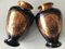 Vase en Fer à Cheval Peint en Cuivre de Ab, Set de 2 20