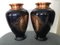 Vase en Fer à Cheval Peint en Cuivre de Ab, Set de 2 7