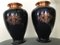 Vase en Fer à Cheval Peint en Cuivre de Ab, Set de 2 3