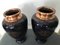 Vase en Fer à Cheval Peint en Cuivre de Ab, Set de 2 9