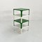 Green & White Demetrio 45 Side Table by Vico Magistretti for Artemide, 1970s, Set of 4, Image 3