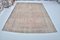 Tapis Oushak en laine rose anatolienne 1