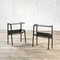 Black Wooden Side Tables by Ico & Luisa Parisi, 1950s, Set of 2 1