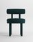 Collector Moca Chair in Boucle Night Blue by Studio Rig 1