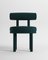 Collector Moca Chair in Boucle Night Blue by Studio Rig, Image 1