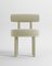 Collector Moca Chair in Boucle Beige Blue by Studio Rig, Image 1