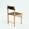 Vintage Italian Leather and Beech Stick Chair by Ibisco, 1970s, Set of 2, Image 16