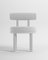 Collector Moca Chair in Boucle White Blue by Studio Rig 1