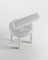 Collector Moca Chair in Boucle White Blue by Studio Rig 4