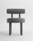 Collector Moca Chair in Boucle Charcoal by Studio Rig, Image 1