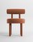 Collector Moca Chair in Boucle Burnt Orange by Studio Rig 1