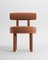Collector Moca Chair in Boucle Burnt Orange von Studio Rig 1