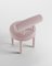 Collector Moca Chair in Boucle Rose by Studio Rig, Image 4