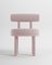 Collector Moca Chair in Boucle Rose by Studio Rig, Image 1