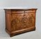 Antique French Louis Philippe Burr Walnut Commode 2