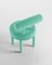 Collector Moca Chair in Boucle Teal by Studio Rig, Image 4