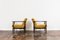 Mid-Century Yellow Bouclé Armchairs, 1960s, Set of 2 13