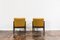 Mid-Century Yellow Bouclé Armchairs, 1960s, Set of 2 10