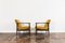 Mid-Century Yellow Bouclé Armchairs, 1960s, Set of 2 16