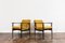 Mid-Century Yellow Bouclé Armchairs, 1960s, Set of 2 11