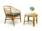 Coffee Table in Rattan, 1970s, Image 2